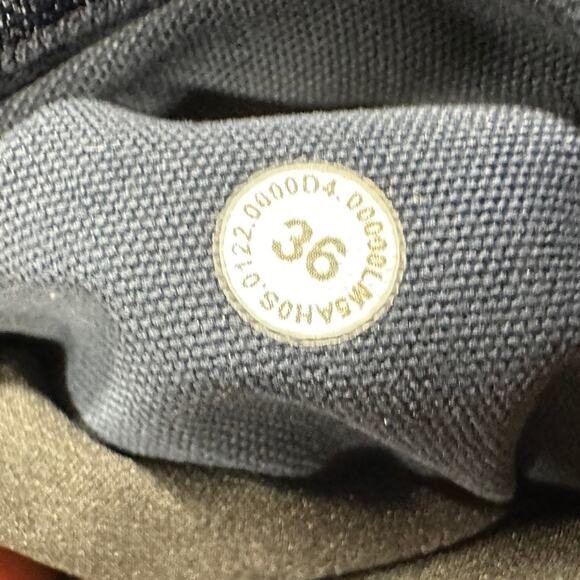 Lululemon ABC Crop Pant Relaxed Utilitech True Navy Men's Size 36 x 27 EUC - Picture 8 of 11